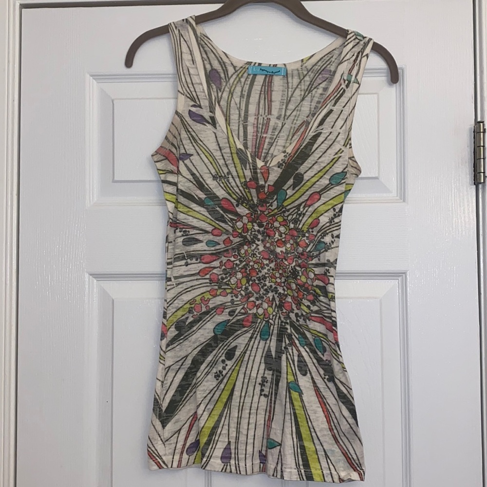 Hip colorful tank top